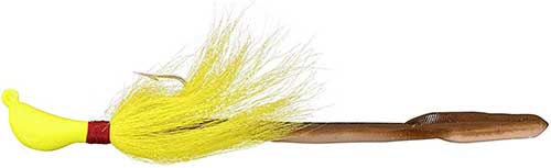 bomber chartreuse eel jig