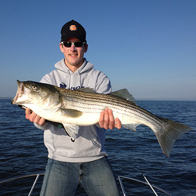 rock fish caught in bay