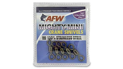 swivels for striped bass fishing rig