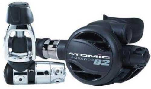 atomic aquatics b2 yoke scuba diving regulator