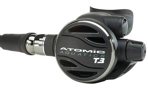 atomic t3 titanium scuba diving regulator