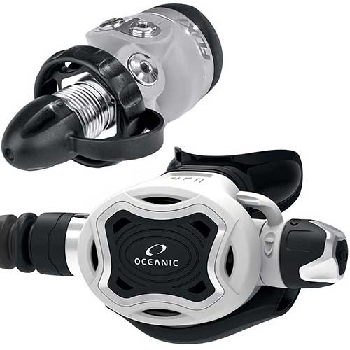 oceanic zeo DIN regulator with maxflex