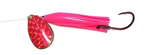 wicked lures pink pink for salmon river fishing