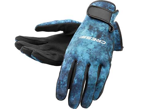 dive gloves for spearfishing with with pole spear