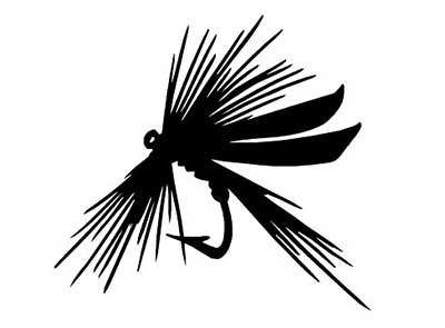 fly fishing sticker