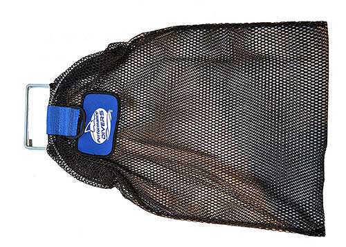 mesh diver lobster bag with d-ring