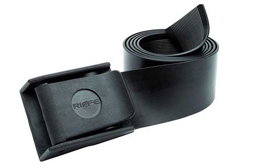 riffe rubber weight belt