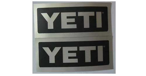 yeti cooler sticker decals original factory sticker style