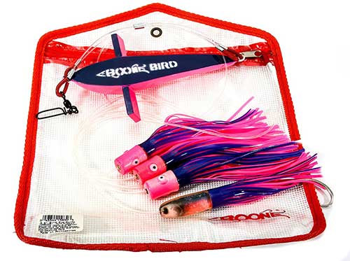 boone bird trolling squid chain mahi lure