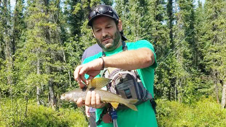 fly fishing for arctic grayling