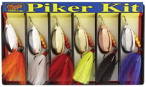 mepps piker kit pickerel fishing lures