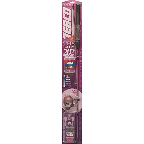 Zebco ready tackle girls fishing pole
