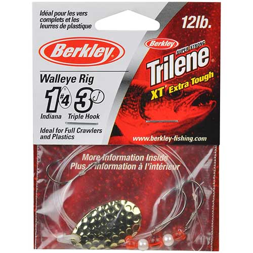 berkley indiana walleye rig worm harness