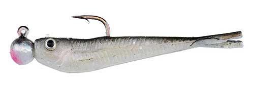 berkley powerbait black shad power minnow walleye lure