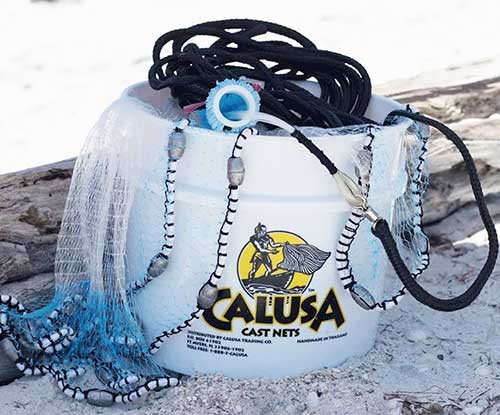 calusa cast net 10 foot radius high end cast net