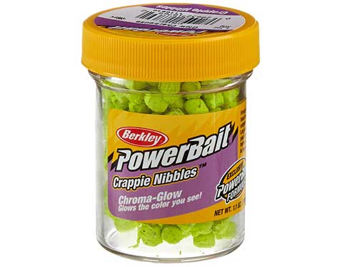 crappie nibbles glow powerbait scented dough