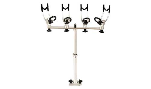 crappie spider fishing rod holder four poles adjustable by millennium spyder