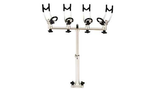 crappie spider fishing rod holder four poles adjustable by millennium spyder