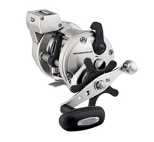 daiwa accudepth plus b line counter reel