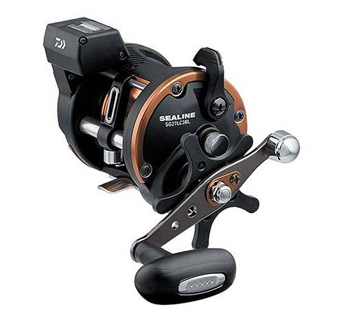 daiwa sealine line counter reel