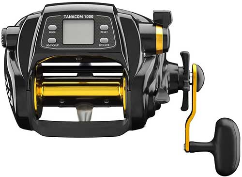 daiwa tanacom 1000 electric fishing reel for deep dropping