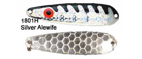 dream weaver silver and black walleye spoon