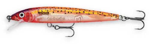 glass purple sunfire husky jerk walleye lure