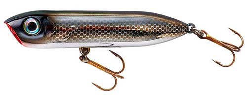 henddon chugn spook junior hybrid striped bass topwater lure