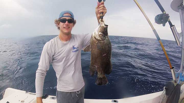 how to catch tripletail with captain cody