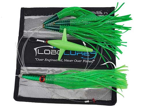 lobo lures green machine tuna slayer daisy chain