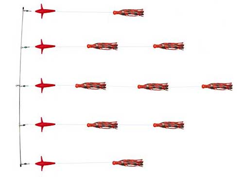 lobo lures skipjack big game tuna spreader bar