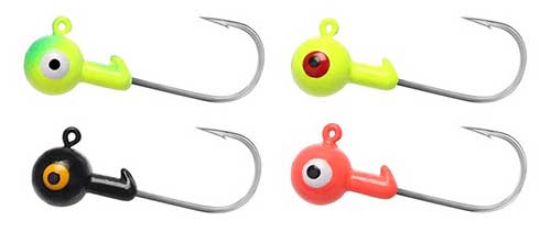 best color jig head for crappie