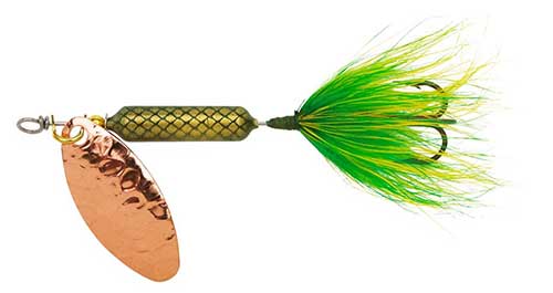 original rooster tail spinnier for crappie lure