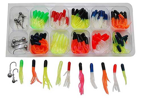 soft crappie buster crappie tube jigs