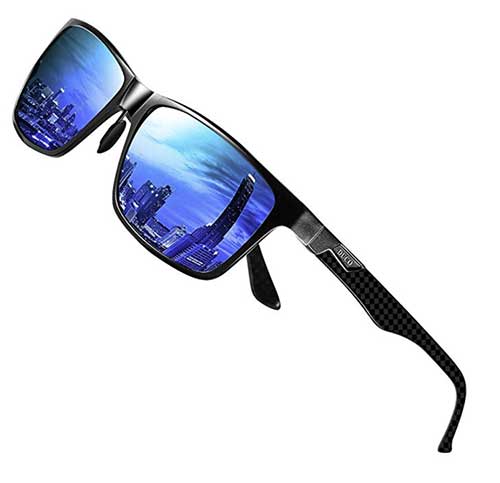 DUCO Carbon polarized sunglasses