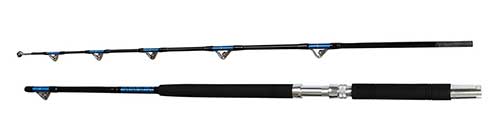 Fiblink saltwater small trolling rod two piece