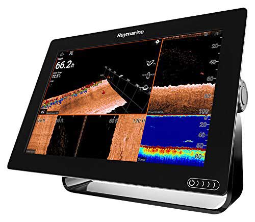 Raymarine Axiom with real vision transducer fish finder package