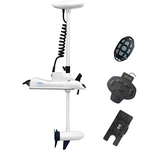 aquos haswing cayman bow mount 12 volt trolling motor