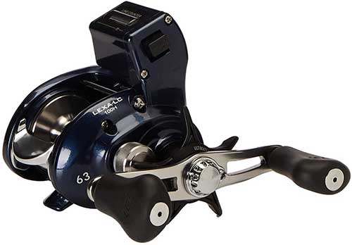 daiwa lexa line counter baitcasting reel