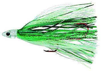 green salmon fly for flasher