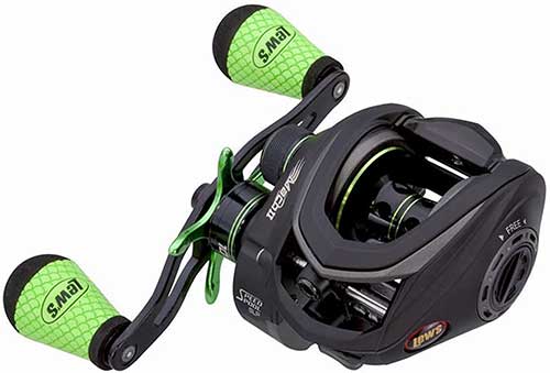 lews mach-II speed spool baitcasting reel