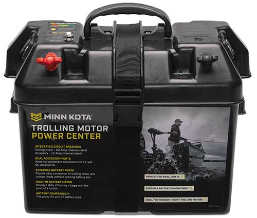 minn kota trolling motor battery power center