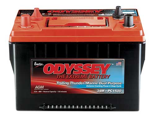 odyssey trolling thunder marine battery