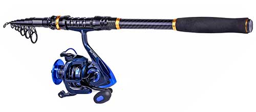 troutboy telescopic fishing pole