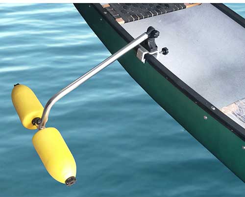 outrigger canoe stabilizer system