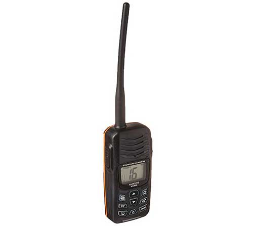 standard horizon handheld vhf marine radio