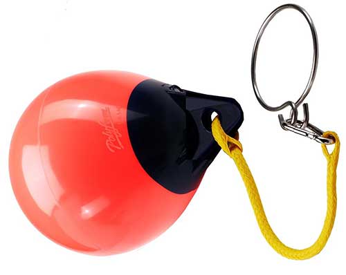 anchor buoy with anchor ball ring puller for anchor retrieval