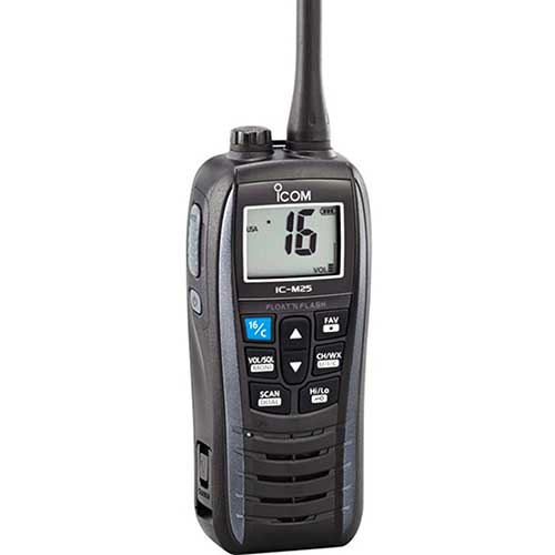 icom m25 handheld vhf marine radio