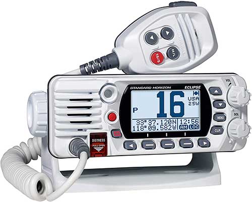 standard horizion eclipse gtx1400 fixed mount marine radio