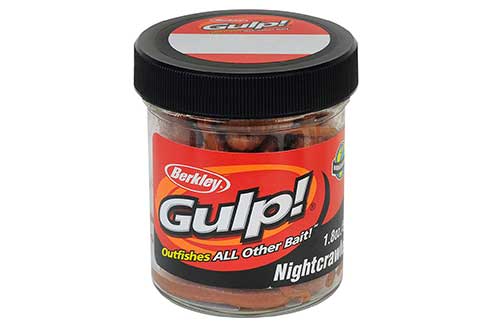 berkley gulp nightcrawler worm bass bait